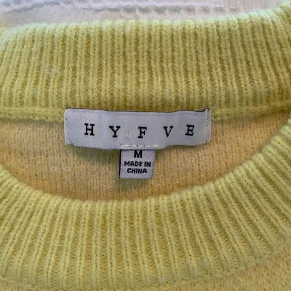 Hyfve Yellow Daisy Sweater M - Picture 6 of 6
